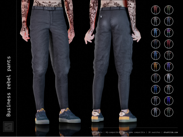 Download Mens Pant File HQ PNG Image