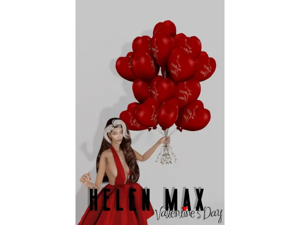 Mix VD Balloon by Helen Max - The Sims 4 Custom Content