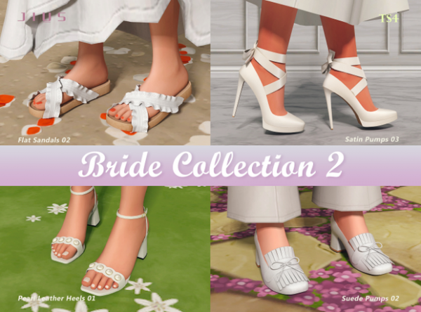 Mix Bride Collection 02 by simsfinds - The Sims 4 Custom Content