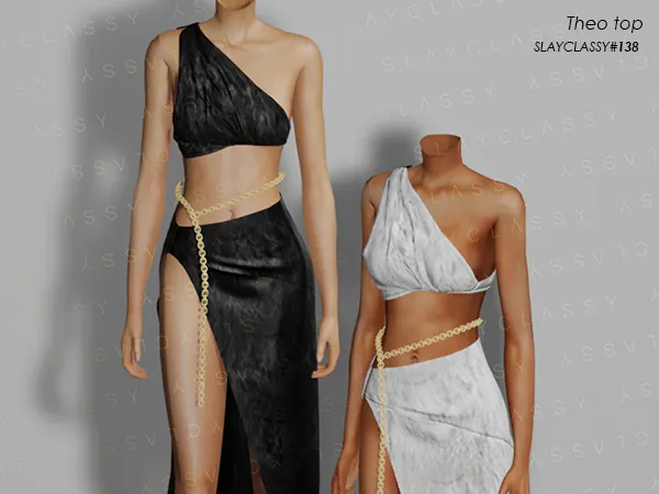 Alpha SC138 THEO TOP by slayclassy - The Sims 4 Custom Content