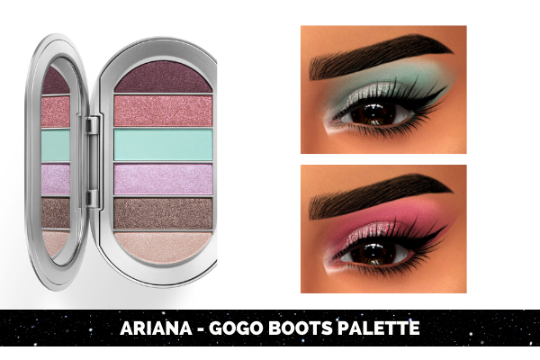 Mix GOGO BOOTS PALETTE by fifthscreations - The Sims 4 Custom Content