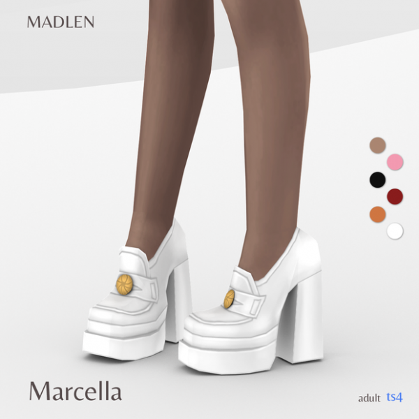 Maxis Match Marcella Shoes by madlensims - The Sims 4 Custom Content
