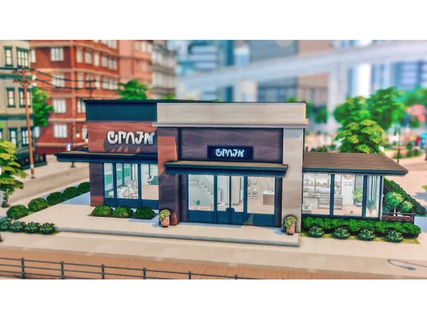 Maxis Match Myshuno Salon Spa by Summerrplays - The Sims 4 Custom Content