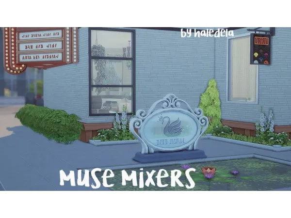 Maxis Match haledela Muse Mixers by simsfinds - The Sims 4 Custom Content