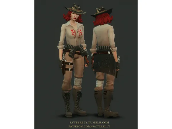 Maxis Match Fortnite Sidewinder outfit by simsfinds - The Sims 4 Custom Content