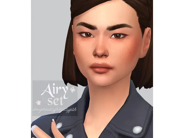 Maxis Match Airy Set by dangerouslyfreejellyfish - The Sims 4 Custom Content
