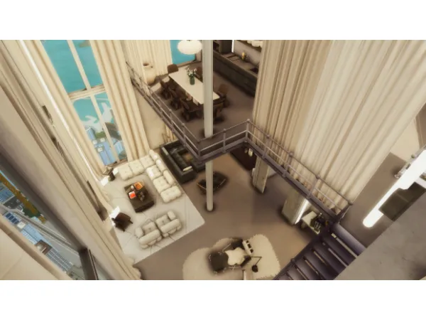 Maxis Match Skyfill Suite by honeybella - The Sims 4 Custom Content