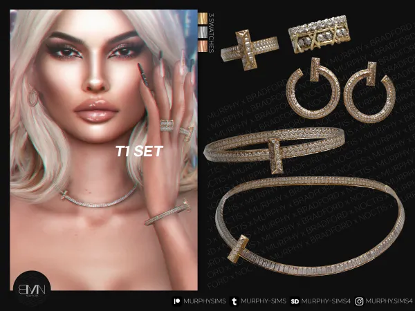 Alpha T1 Set by bradford - The Sims 4 Custom Content