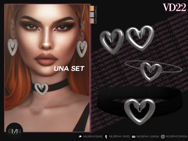 Alpha Una Set - The Sims 4 Custom Content