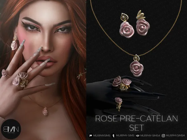 Rose Pre Catelan Set