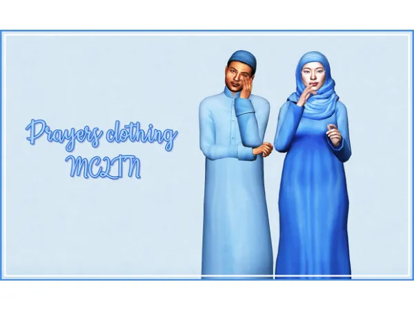 Maxis Match 41961830546959 PRAYER CLOTHING 41961830546959 by Moonchild - The Sims 4 Custom Content