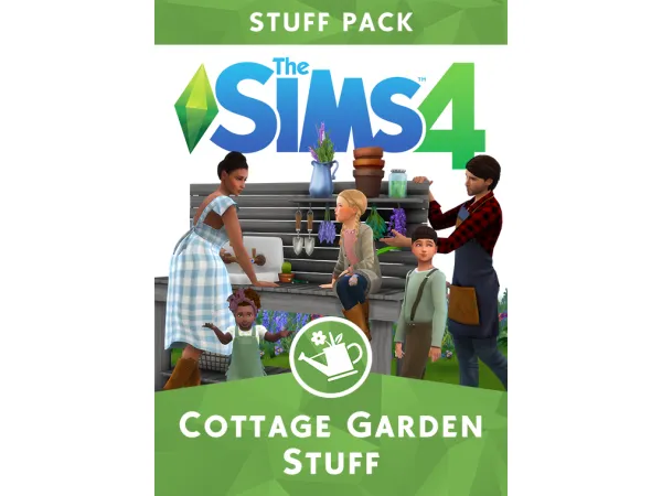 Maxis Match Cottage Garden Stuff for Sims 4 by simsfinds - The Sims 4 Custom Content