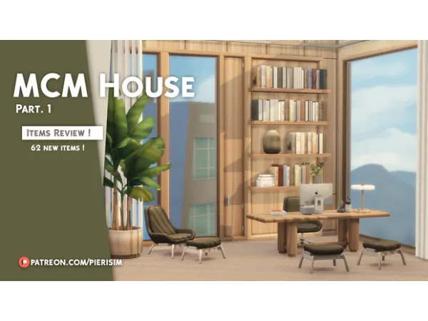 Maxis Match MCM House part 1 by simsfinds - The Sims 4 Custom Content