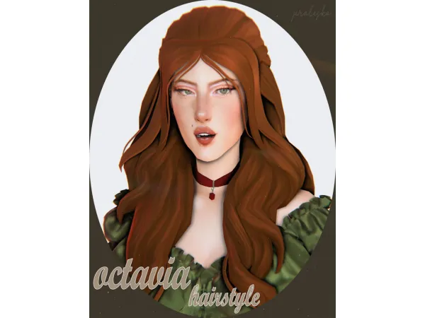 Maxis Match octavia hair by simsfinds - The Sims 4 Custom Content