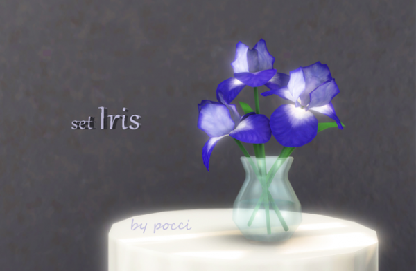 Mix mini set Iris by simsfinds - The Sims 4 Custom Content