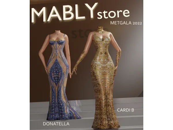 Alpha MET GALA 01 by simsfinds - The Sims 4 Custom Content