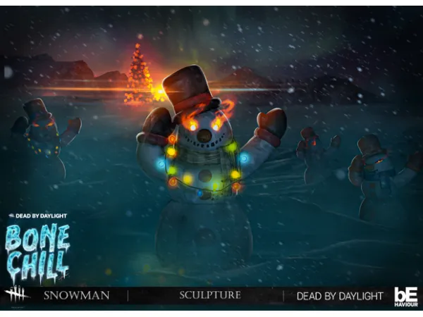 Dead by Daylight Bone Chill Snowman by Mimoto-sims