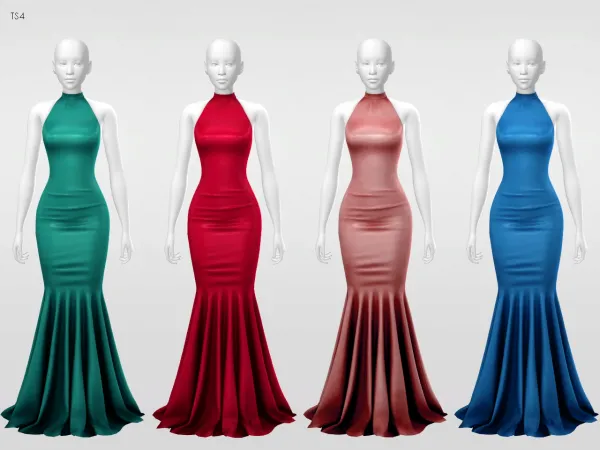 Alpha Sifix Adora Dress RC by elfdor - The Sims 4 Custom Content