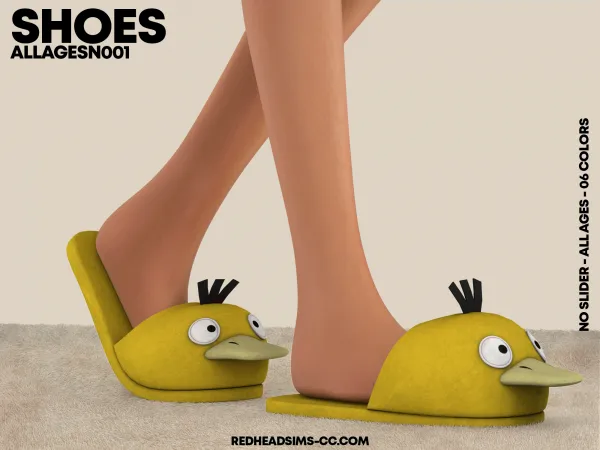 Alpha ALL AGES SHOES N001 NO SLIDER by redheadsims - The Sims 4 Custom Content