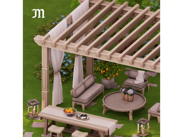 Maxis Match MIDSUMMER EVE by simsfinds - The Sims 4 Custom Content