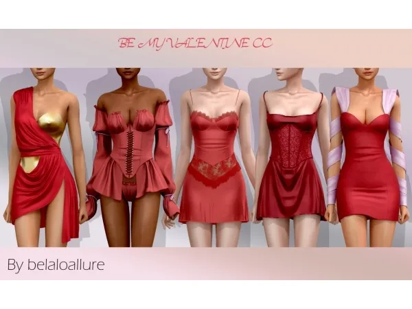 Alpha Be my valentine by simsfinds - The Sims 4 Custom Content