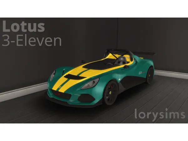 Mix 2016 Lotus 3 Eleven by simsfinds - The Sims 4 Custom Content
