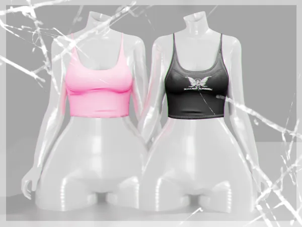 Alpha Basic tee babyetears by babyetears - The Sims 4 Custom Content