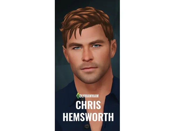 Mix Chris Hemsworth Sim by simsfinds - The Sims 4 Custom Content