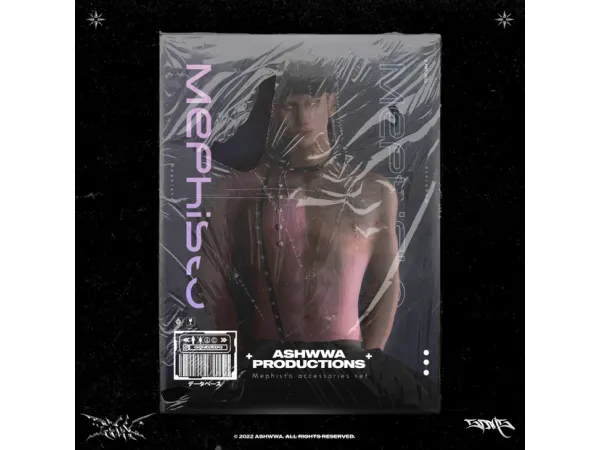 Alpha Mephisto acc set by ASHwwa - The Sims 4 Custom Content