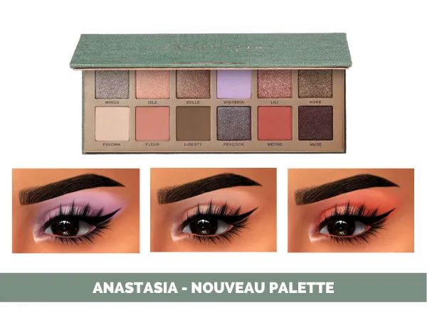 Mix ANASTASIA NOUVEAU PALETTE - The Sims 4 Custom Content