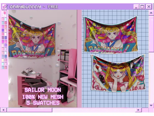 Alpha free berry by ohmybunnny2 - The Sims 4 Custom Content