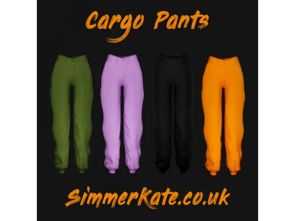 Alpha Cargo Pants by simmerkatex - The Sims 4 Custom Content