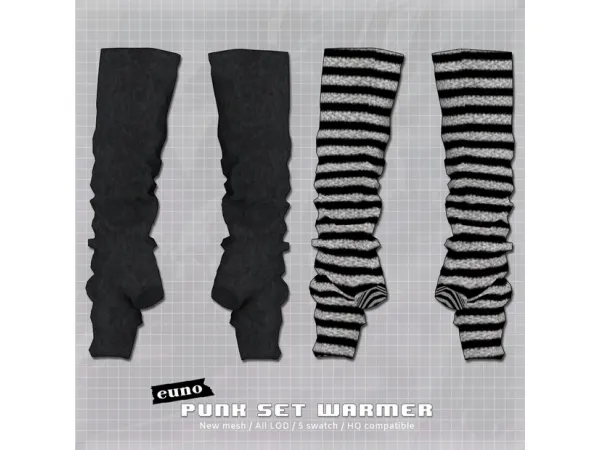 Alpha punk set warmer by euno sims - The Sims 4 Custom Content