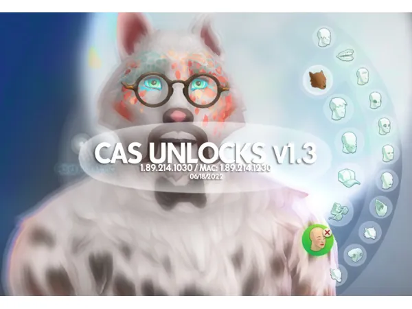 Maxis Match CASUnlocks v13 Werewolves Update by simsfinds - The Sims 4 Custom Content