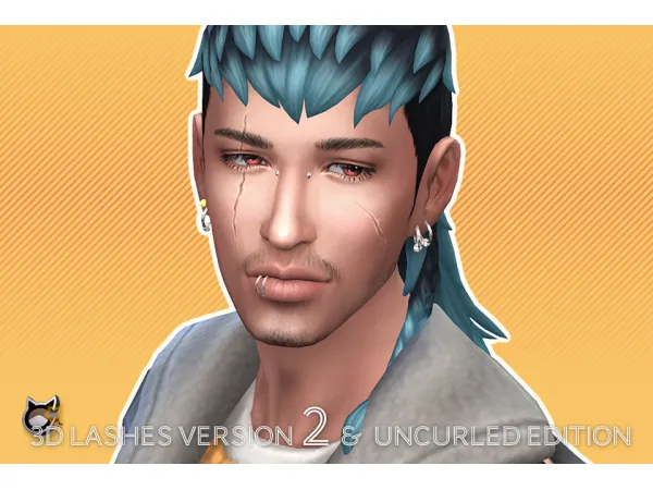 Mix Updated 3D eyelashes kijiko by simsfinds - The Sims 4 Custom Content