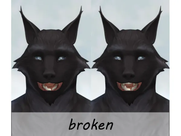 Maxis Match bigger werewolf teeth by simsfinds - The Sims 4 Custom Content