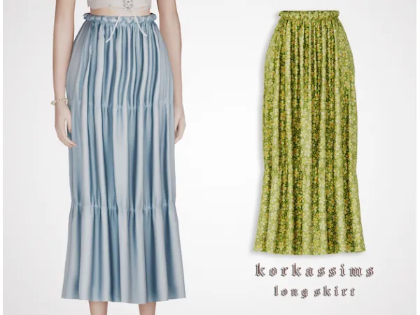Long Skirt by korkassims