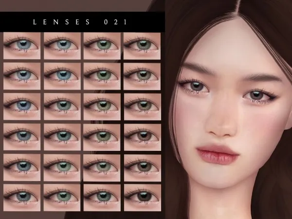 Alpha Lenses 021 - The Sims 4 Custom Content