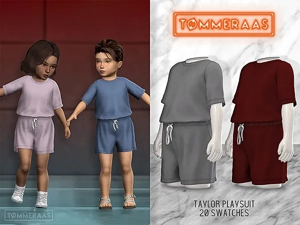 Alpha TØMMERAAS Taylor Playsuit (37) by tommeraas - The Sims 4 Custom Content