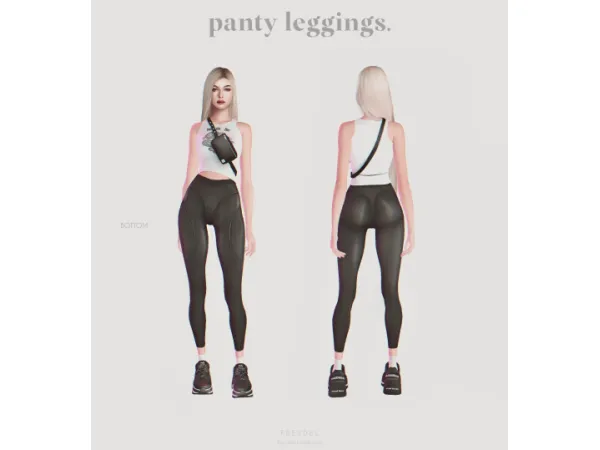 Mix FREYDEL Panty Leggings - The Sims 4 Custom Content