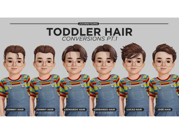 Toddler Hair Conversions Pt.1 by JohnnySims