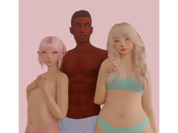 Maxis Match Kokoro Skin by simsfinds - The Sims 4 Custom Content