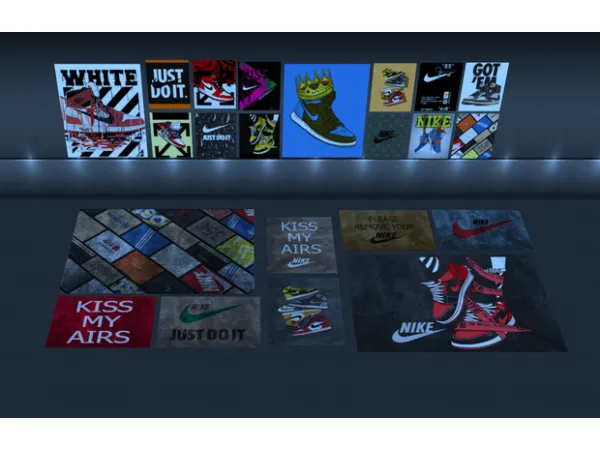 Alpha NIKE set by fusionstylesims4 - The Sims 4 Custom Content