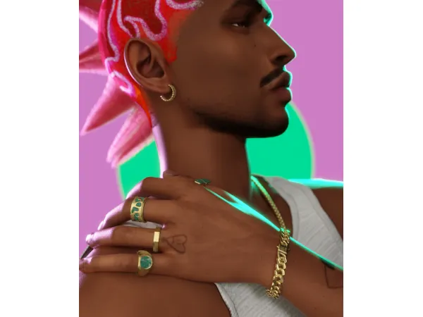 Alpha ACCESSORIES COLLECTION PT TWO by simsfinds - The Sims 4 Custom Content