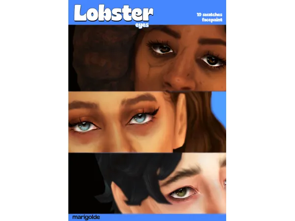 Maxis Match Lobster Eyes by simsfinds - The Sims 4 Custom Content
