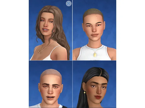 Maxis Match Sim Dump by simsfinds - The Sims 4 Custom Content