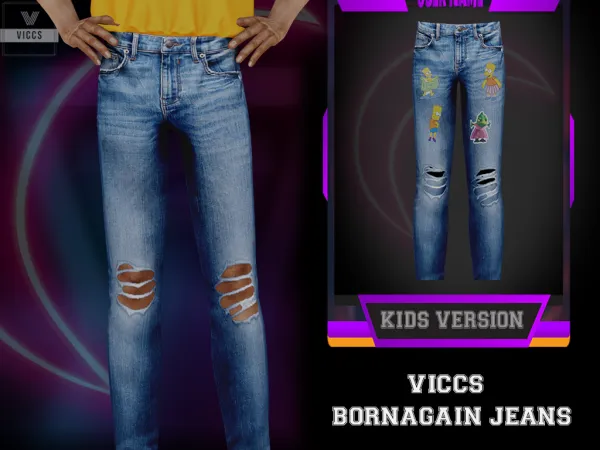 VICCS_BORNAGAIN JEANS (KIDS VERSION)