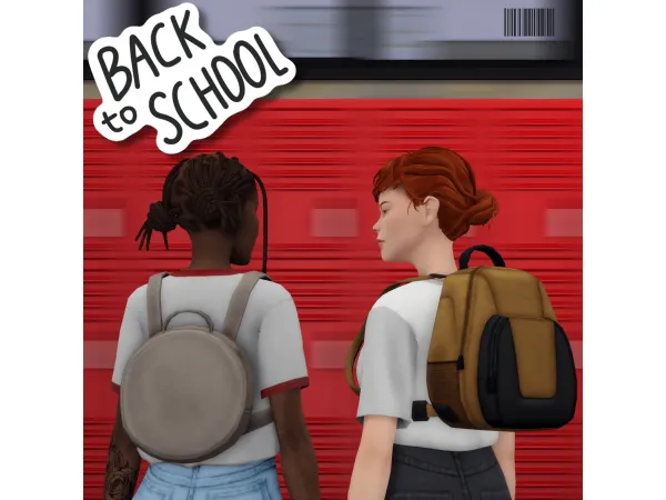 Maxis Match Back to School Set - The Sims 4 Custom Content