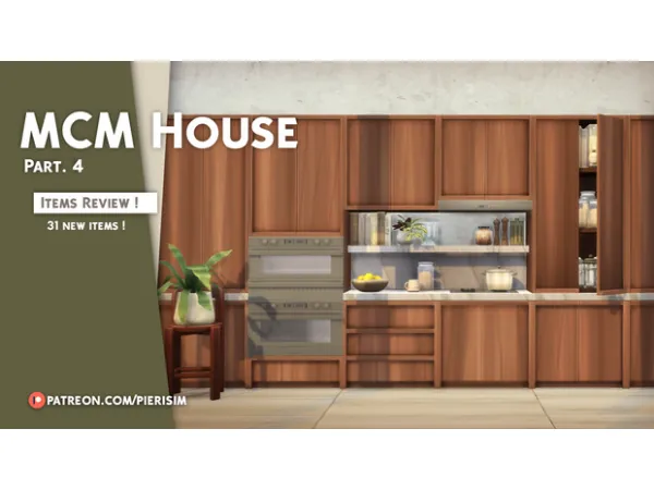 Maxis Match MCM House part 4 by simsfinds - The Sims 4 Custom Content