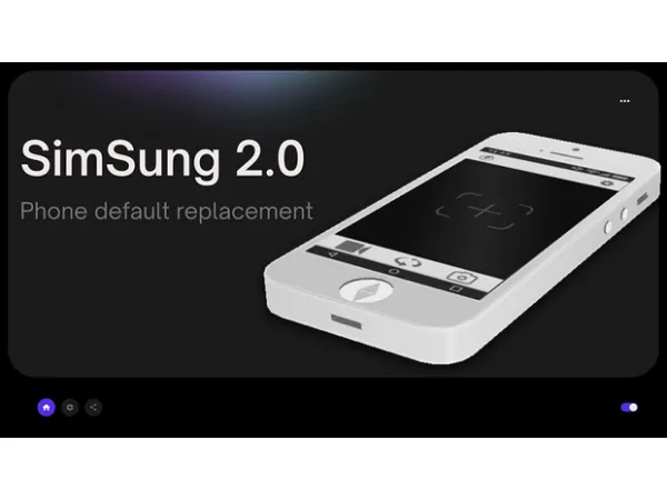 Mix FUNCTIONAL PHONE REPLACEMENT SimSung 20 by simsfinds - The Sims 4 Custom Content
